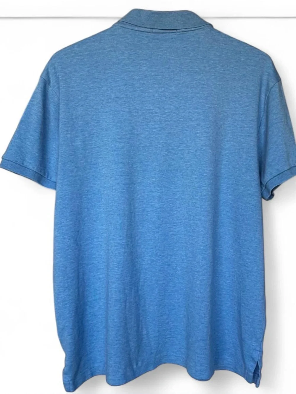 Polo by Ralph Lauren Men’s Bright Blue Classic Polo Shirt-Slim Fit XL